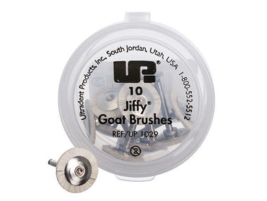 Ultradent Jiffy Goat Hair Brush 10-Pack