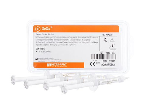 Ultradent DeOx Oxygen Barrier Solution 4-Pack