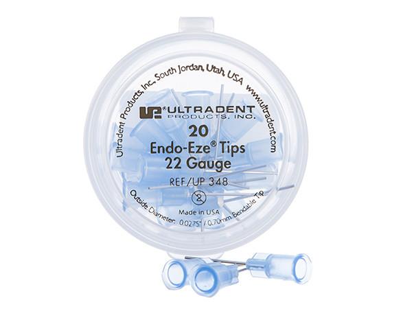 Chargez l&#39;image dans la visionneuse de la galerie, Endo-Eze Tips 22 Gauge Blue 20-pack

