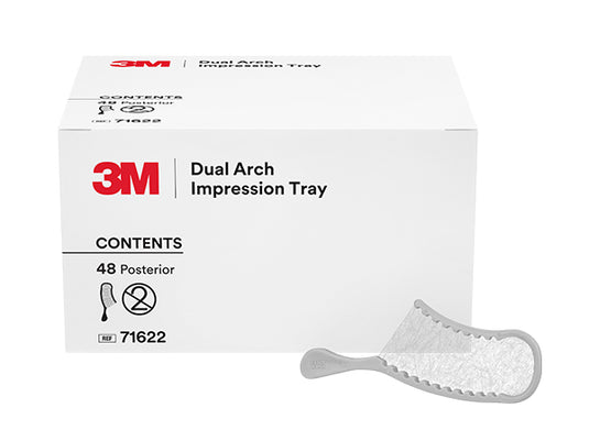 3M Dual Arch Impression Trays Posterior