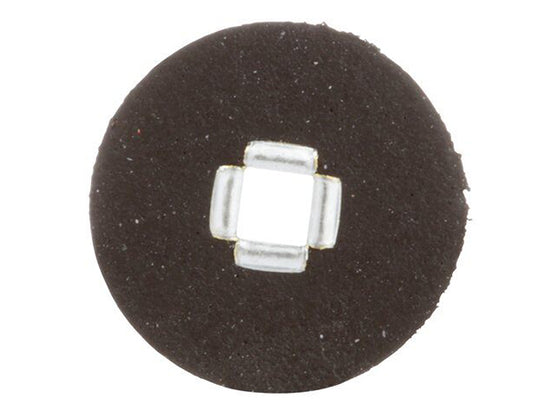 3M Sof-Lex Square Eyelet Disc Refills Black 5/8 in Coarse grit 100-pack