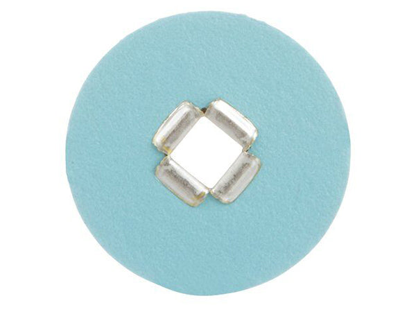 Load image into Gallery viewer, 3M Sof-Lex Square Eyelet Disc Refills Light blue 5/8 in Super Fine grit 100-pack
