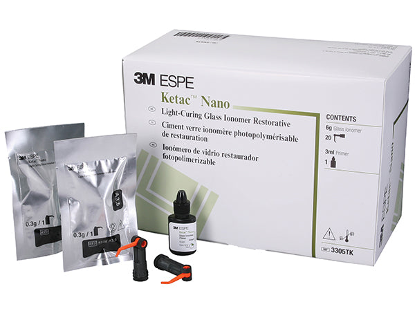 Load image into Gallery viewer, 3M ESPE Ketac Nano Light-Curing Glass Ionomer Quick Mix Restorative Trial Kit
