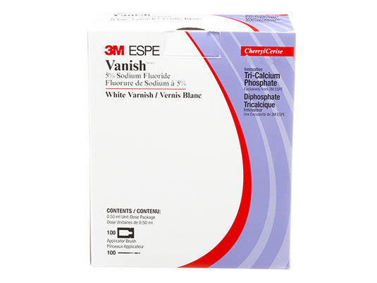 3M ESPE Vanish 5% Sodium Fluoride White Varnish, 12154C, cherry flavour