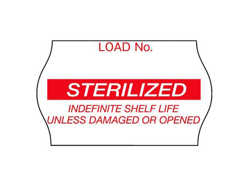 3m Sterilized label red