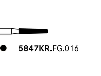 Komet 5847KR.FG.016 Diamond Bur