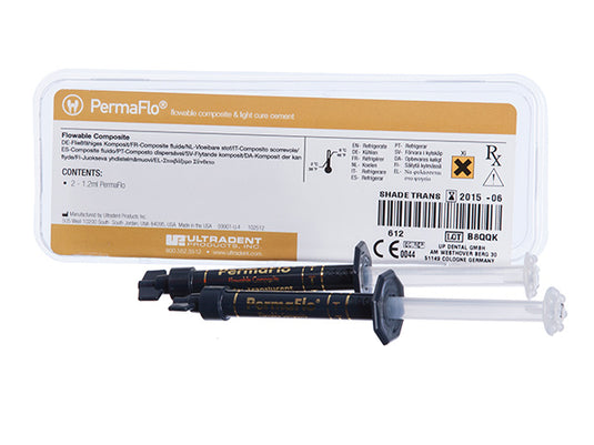 Ultradent Permaflo Flowable Composite Translucent Refill Syringes