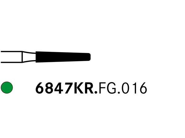 Chargez l&#39;image dans la visionneuse de la galerie, Komet 6847KR.FG.016 Diamond Bur

