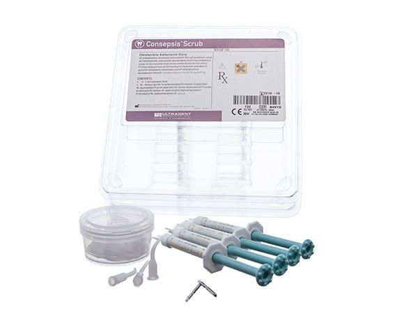 Load image into Gallery viewer, Ultradent Consepsis Scrub Chlorhexidine Antibacterial Slurry Syringe Kit
