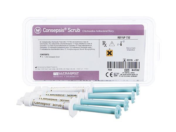 Load image into Gallery viewer, Ultradent Consepsis Scrub Chlorhexidine Antibacterial Slurry Syringe Refill
