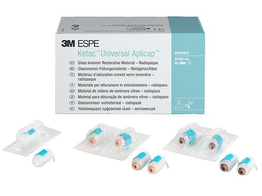 3M Ketac Universal Aplicap Glass Ionomer Restorative Assorted