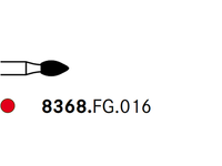 Komet 8368.FG.016 Diamond Finishing Bur