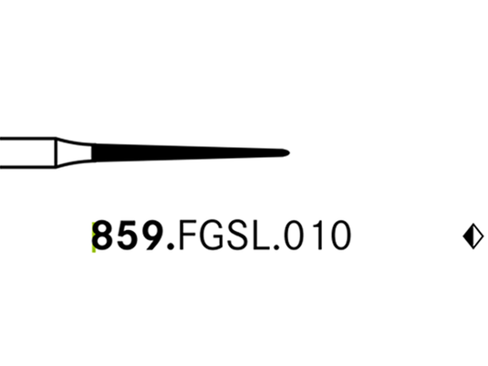 Komet 859.FGSL.010 Diamond Bur