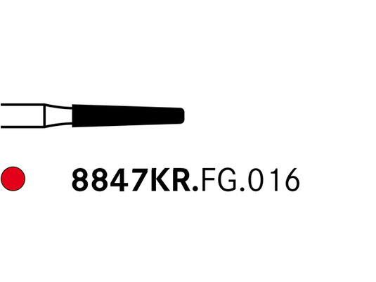 Komet 8847KR.FG.016 Diamond Bur