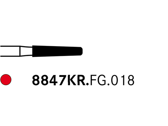 Komet 8847KR.FG.018 Diamond Bur