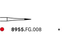 Komet 8955.FG.008 Diamond Bur