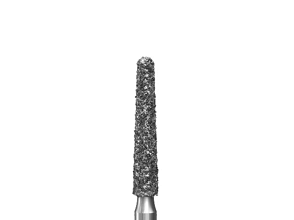 Load image into Gallery viewer, Komet 850XC Tapered Chamfer Deep Purple Diamond Crown Preparation Bur
