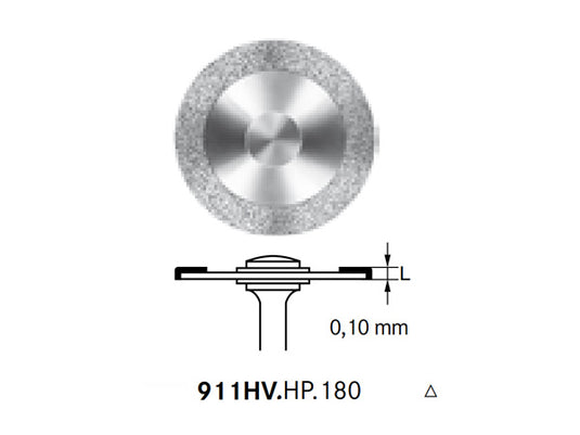 Ipr Disc Rotary Komet 911 Diamond IPR Discs – Clinical Research Dental