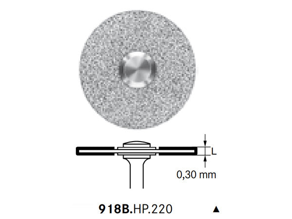 Ipr Discset Komet 918B Diamond IPR Discs – Clinical Research Dental