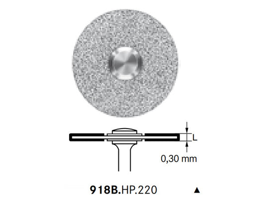 Ipr Hand Discs Komet 918B Diamond IPR Discs – Clinical Research Dental