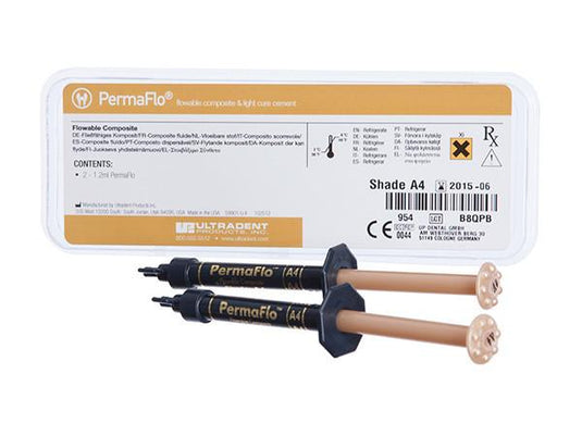 Ultradent Permaflo Flowable Composite A4 Refill Syringes