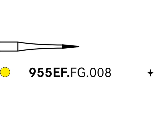 Komet 955EF.FG.008 Diamond Bur