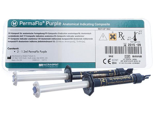 Ultradent PermaFlo Purple Coronal Seal Identifier