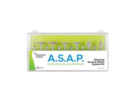 Clinician's Choice ASAP Diamond Brushes Starter Kit