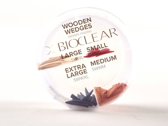Bioclear Soft Wooden Wedges Assorted
