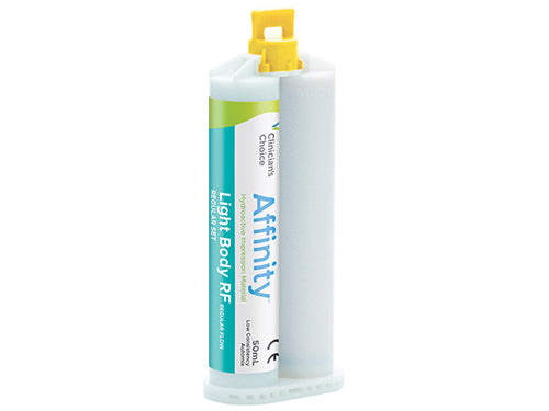 Clinician's Choice® Affinity™ Light Body RF Hydroactive Impression Material 50 mL cartridge