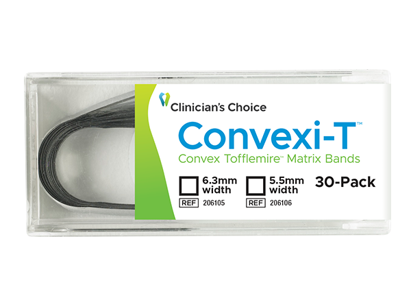 Clinician's Choice® Convexi-T™ Convex Tofflemire™ Matrix Bands