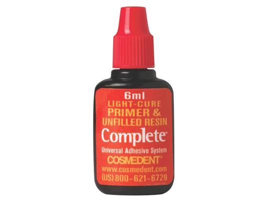 Cosmedent Complete Primer & Unfilled Resin Bottle