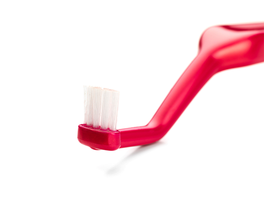 retroclined teeth brush