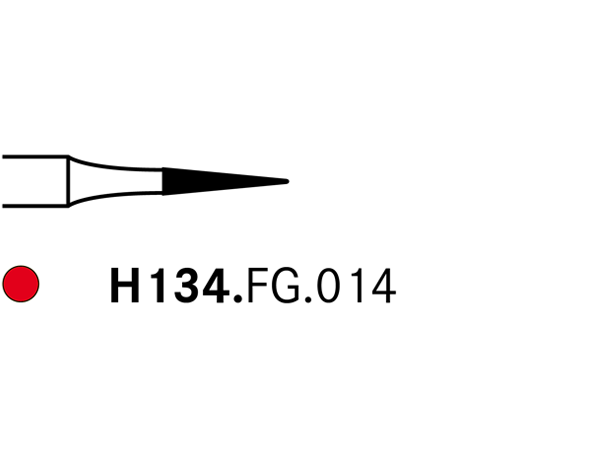 Chargez l&#39;image dans la visionneuse de la galerie, Komet H134.FG.014 Carbide Bur
