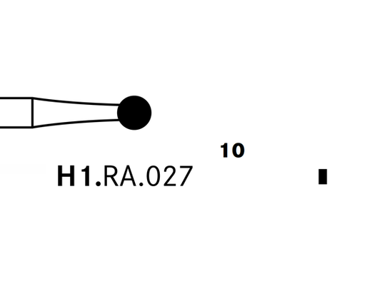 Komet H1.RA.027 Carbide Bur