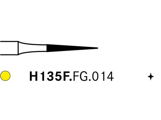 Komet FS9F.H135F.FG.014 Carbide Bur