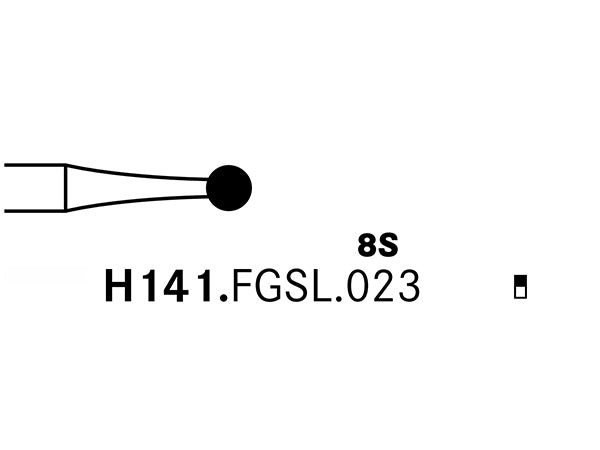 Load image into Gallery viewer, Komet H141.FGSL.023 Carbide Bur

