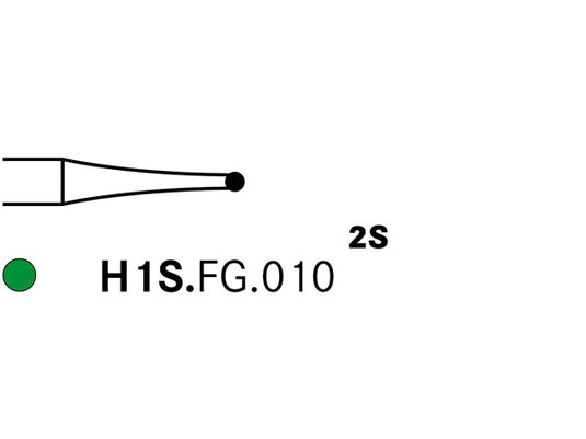 Komet H1S.FG.010 Carbide Preparation Bur