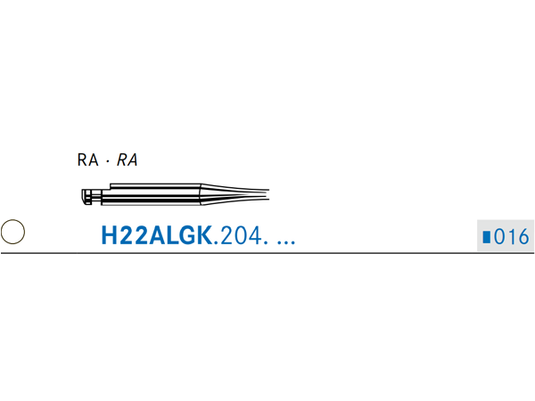 Komet H22ALGK.RA.016 Adhesive Removal Bur