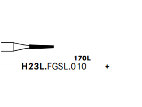 Load image into Gallery viewer, H23L.FGSL.010 Tapered Tungsten Carbide Finishing Bur
