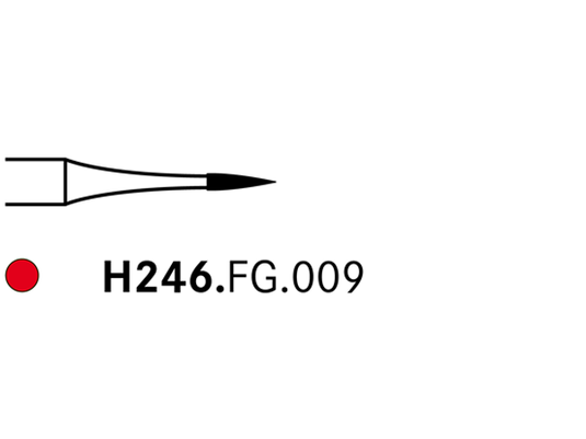 Komet H246.FG.009 Carbide Bur