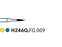 Komet H246Q.FG.009 Tungsten Carbide Q-Finisher Bur