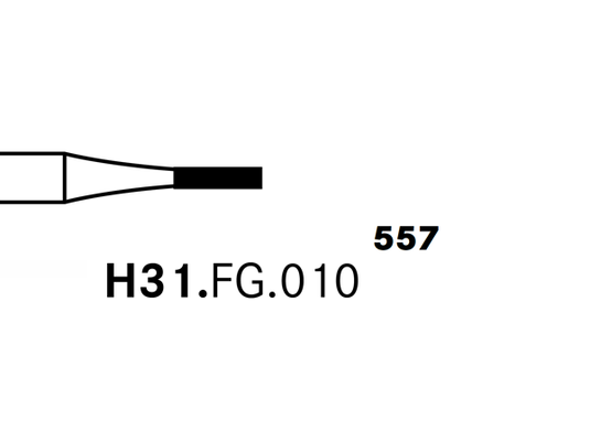 Komet H31.FG.010 Carbide Bur