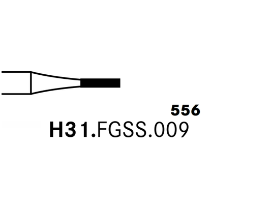 Komet H31.FGSS.009 Carbide Bur