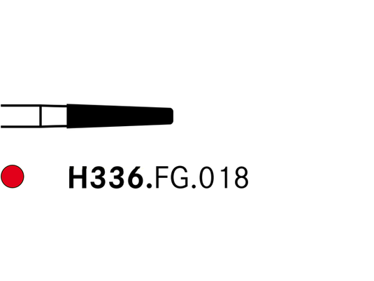 Komet H336.FG.018 Carbide Bur