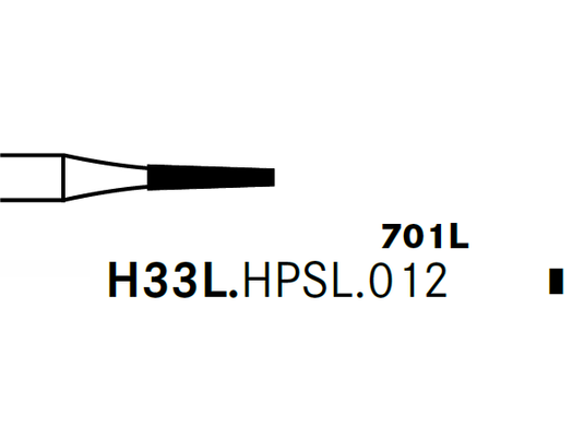 Komet H33L.HPSL.012 Carbide Bur