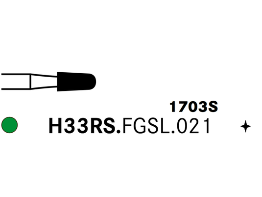 Komet H33RS.FGSL.021 Carbide Bur