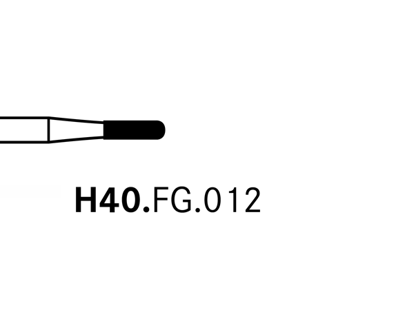 Load image into Gallery viewer, Komet H40.FG.012 Carbide Bur
