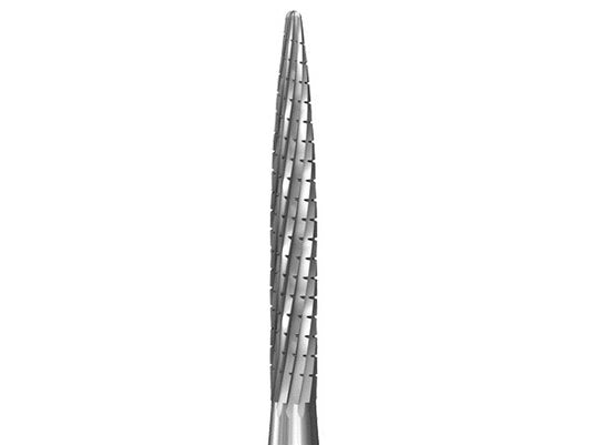 Komet H48XLQ Labial Tungsten Carbide Extra Long Q-Finisher Bur