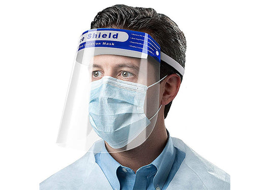 Pac-Dent Disposable Face Shield Full-Face